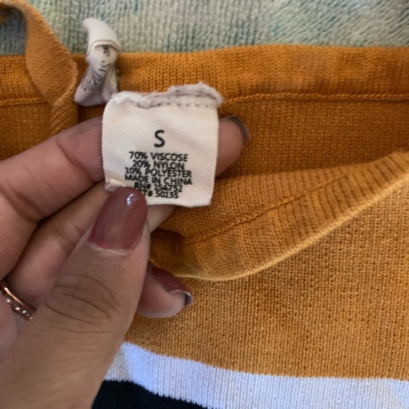 yellow crop top , from fashion q , - Picture 3 of 3